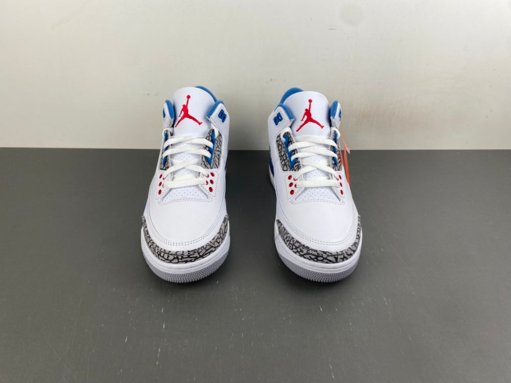 Retro Low Top Sneakers, Royal Blue White Colorway, Lace Up Design, Casual Gift for Sneaker Fans