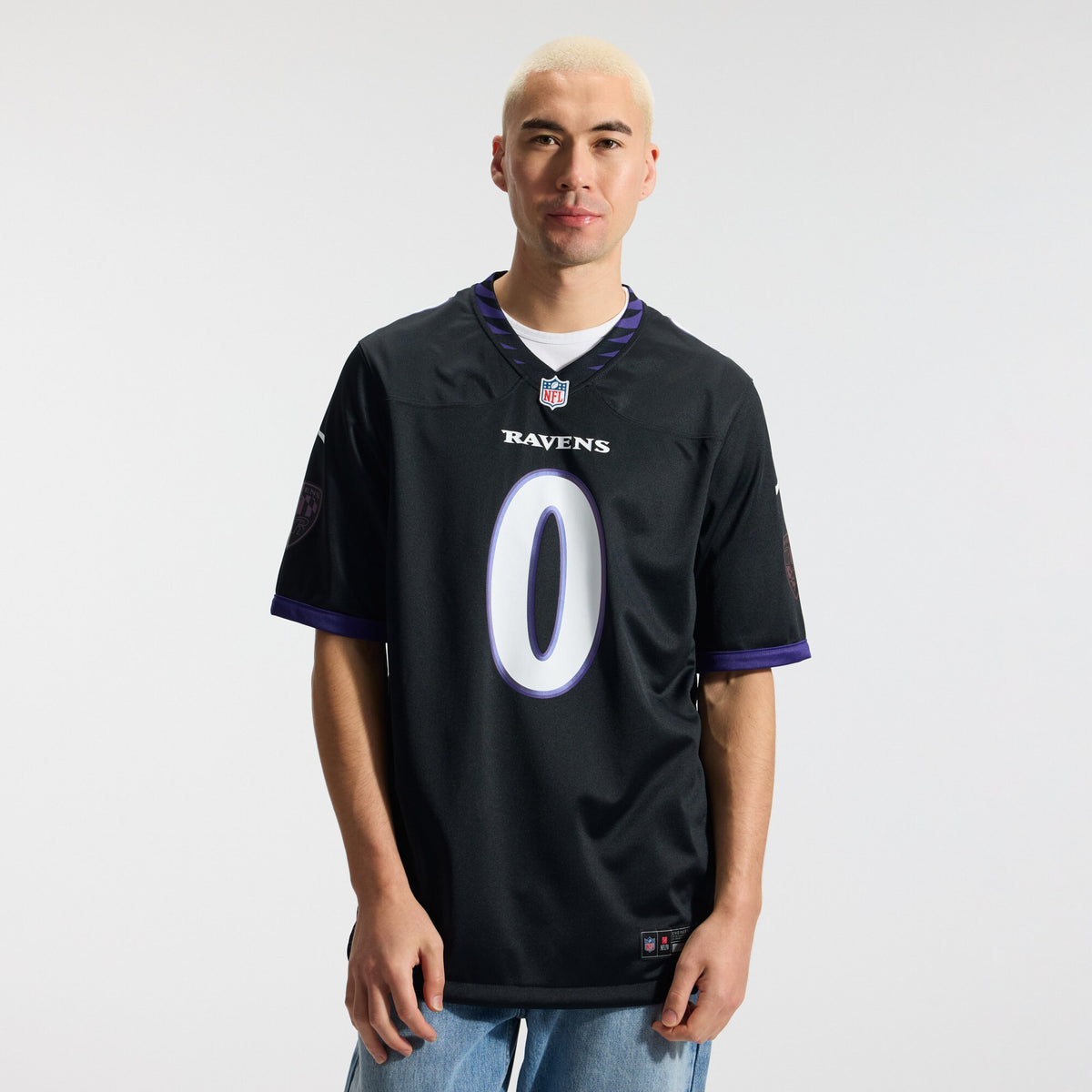 Baltimore Ravens Roquan Smith Black Alternate Game Jersey