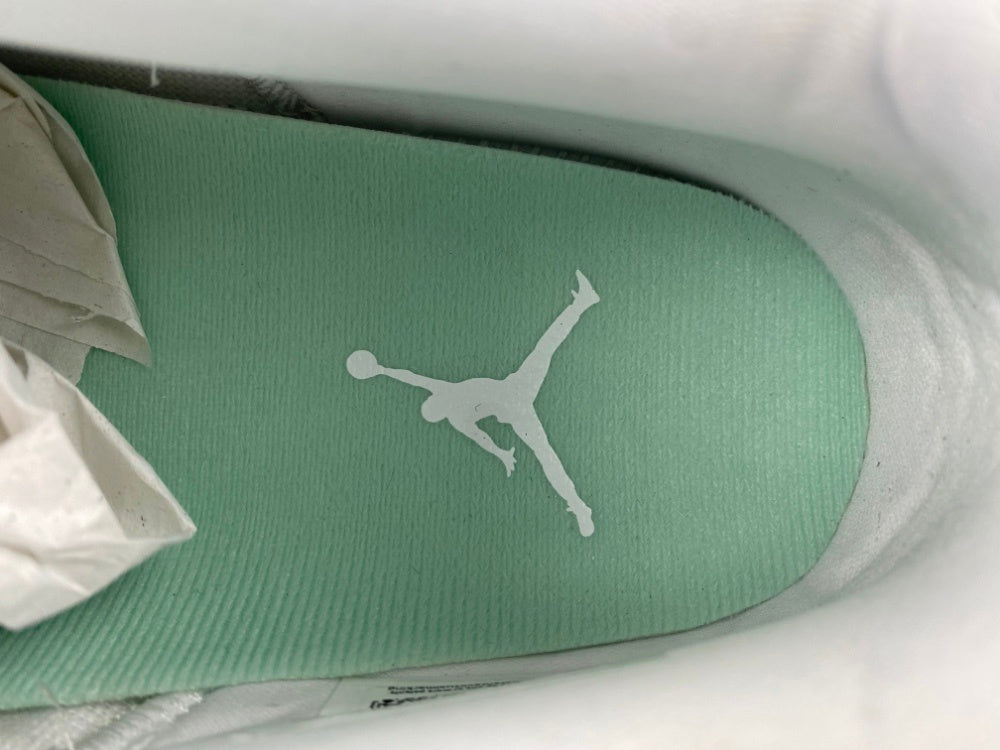 Low Top Sneakers, White Green Colorway, Lace Up Design, Casual Gift for Sneaker Fans