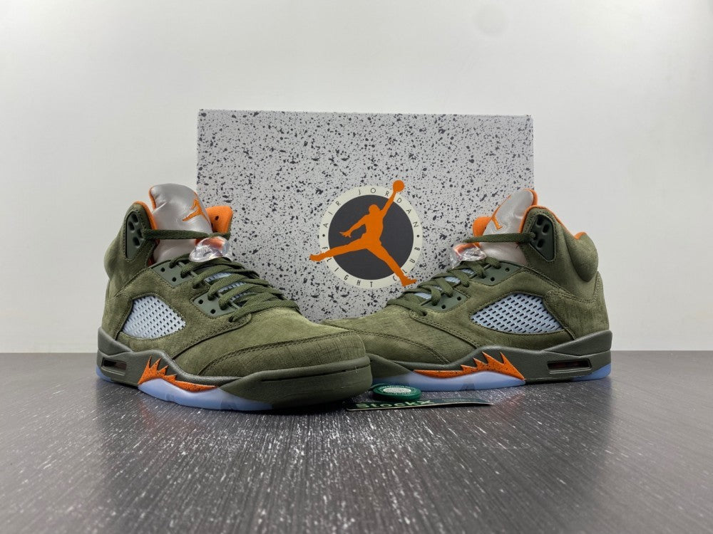 Sneakers, Army Green Colorway, Lace Up Design, Casual Gift for Sneaker Fans