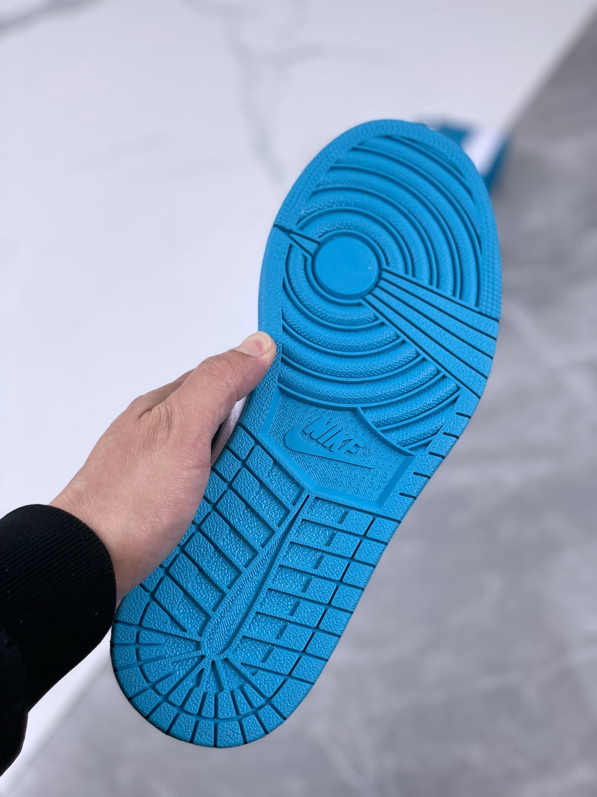 Low Top Sneakers, Blue White Colorway, Lace Up Design, Casual Gift for Sneaker Fans