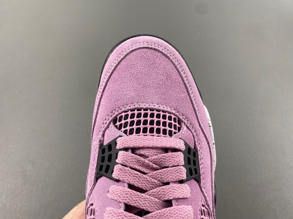Low Top Sneakers, Pink Colorway, Leather Footwear, Lace Up Design, Casual Gift for Sneaker Fans