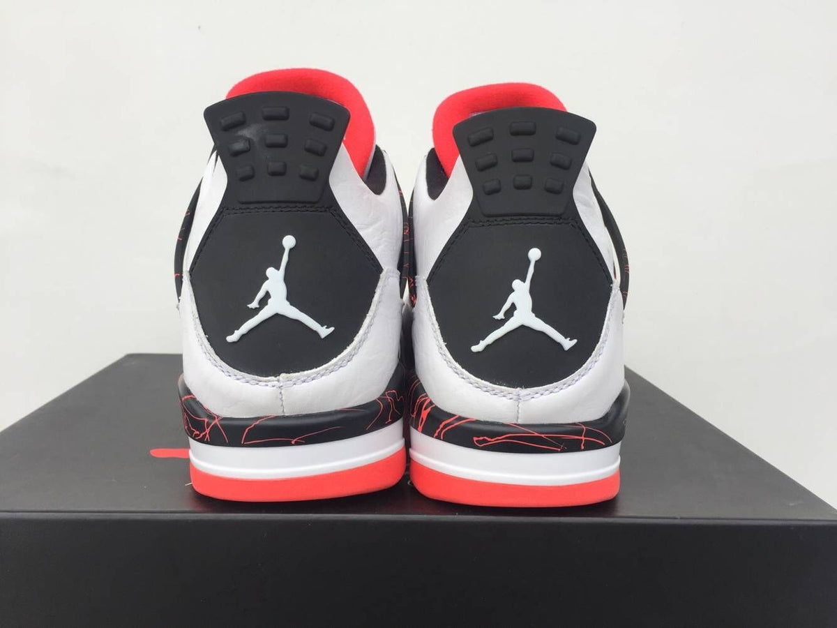 Sneakers, White Red Black Colorway, Lace Up Design, Casual Gift for Sneaker Fans
