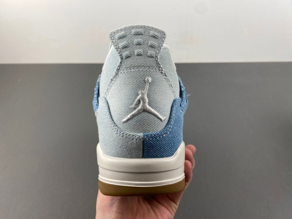 Low Top Sneakers, Blue White Colorway, Lace Up Design, Casual Gift for Sneaker Fans