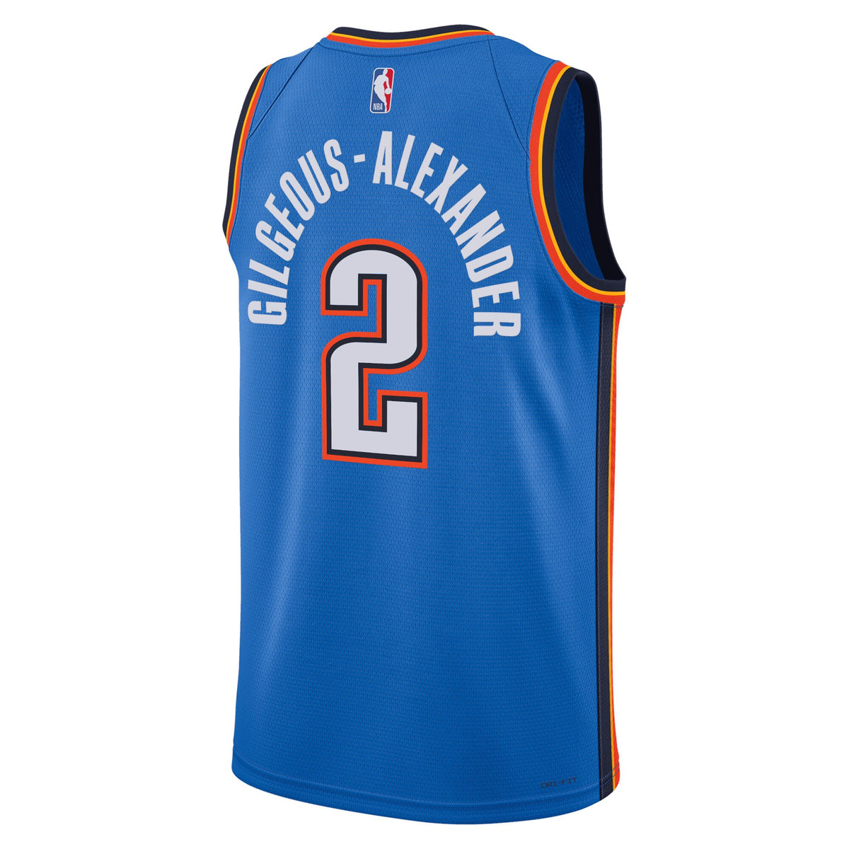 Oklahoma City Thunder Icon Edition Swingman Jersey - Blue - Shai Gilgeous-Alexander