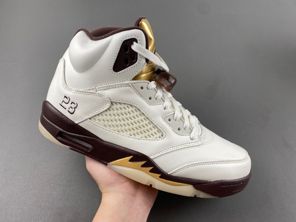 Low Top Sneakers, Gold Colorway, Leather Footwear, Lace Up Design, Casual Gift for Sneaker Fans