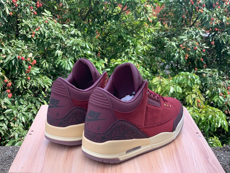 Mid Top Sneakers, Red Beige Colorway, Lace Up Design, Casual Gift for Sneaker Fans