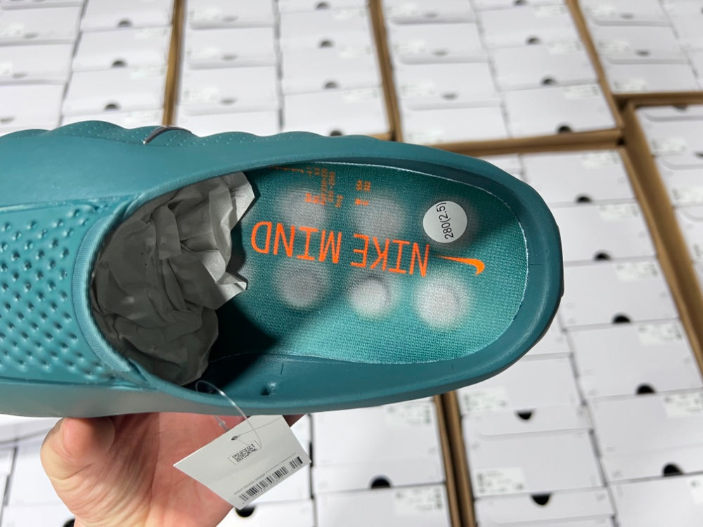 Slides, Green Colorway, Slip On Design, Casual Gift for Shoe Lovers
