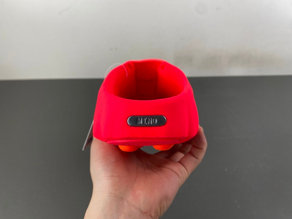 Slides, Red Colorway, Slip On Design, Casual Gift for Shoe Lovers