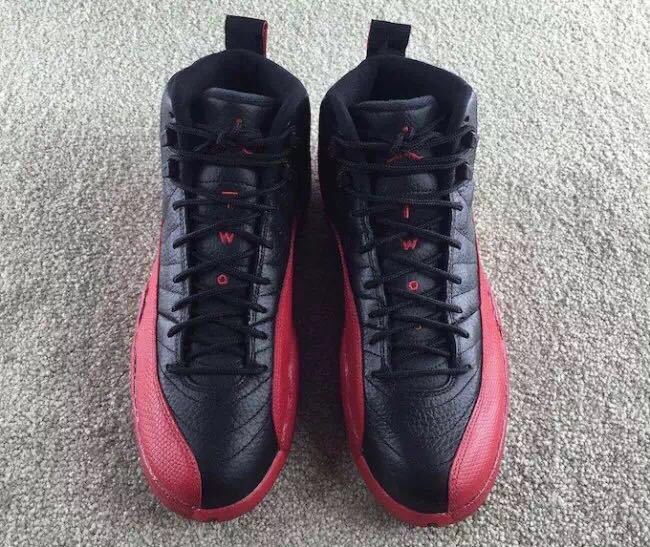 Sneakers, Black Red Colorway, Lace Up Design, Casual Gift for Sneaker Fans