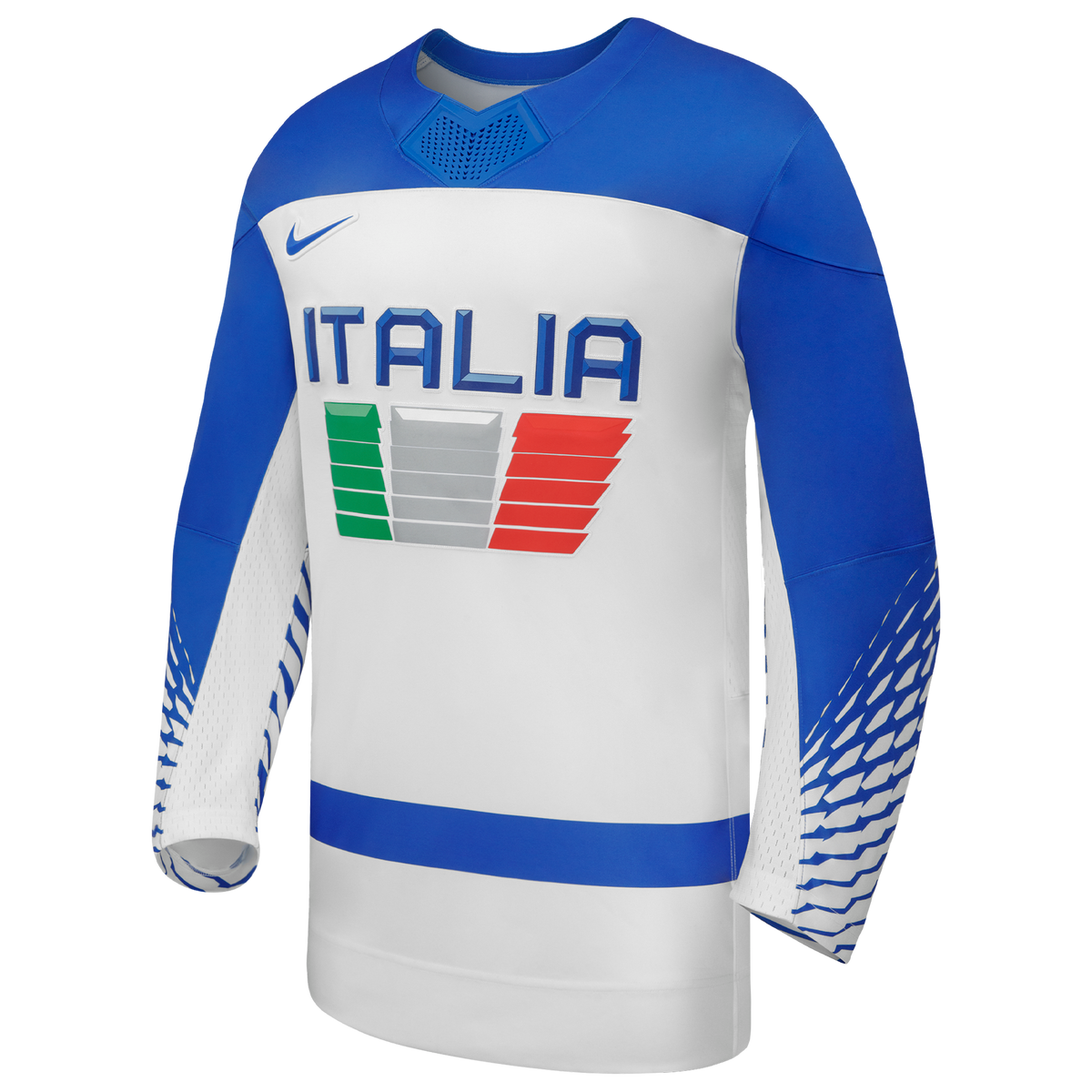 Italy Hockey White 2026 Away Replica Jersey