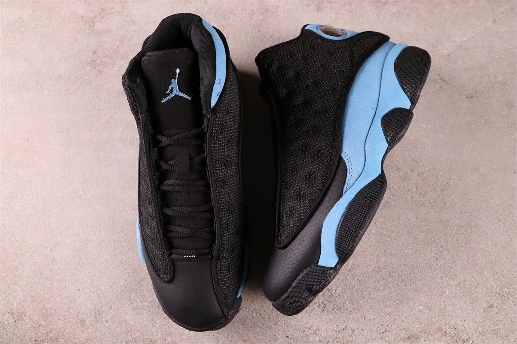 Sneakers, Black Blue Colorway, Lace Up Design, Casual Gift for Sneaker Fans