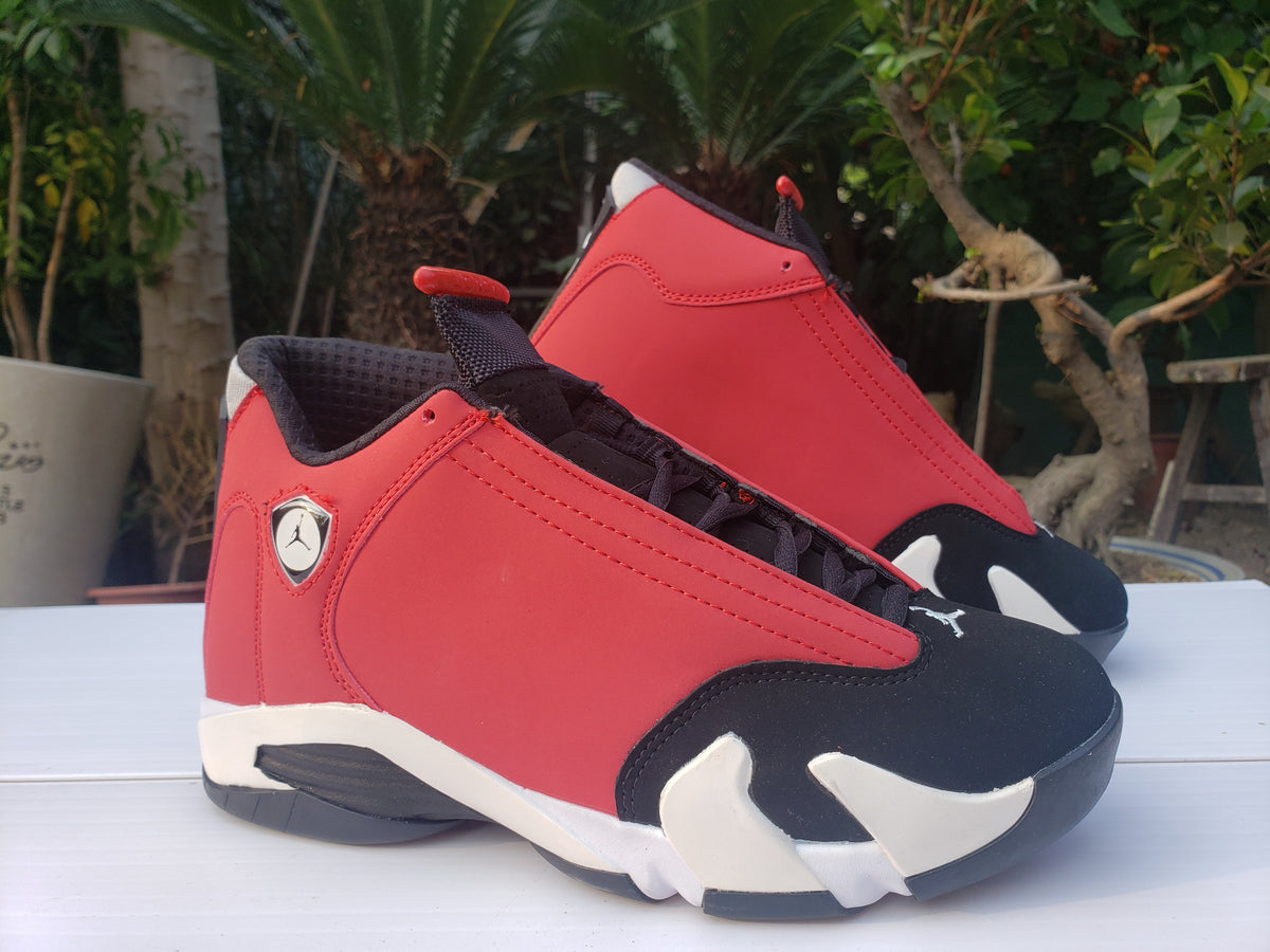 Sneakers, White Black Red Colorway, Lace Up Design, Casual Gift for Sneaker Fans
