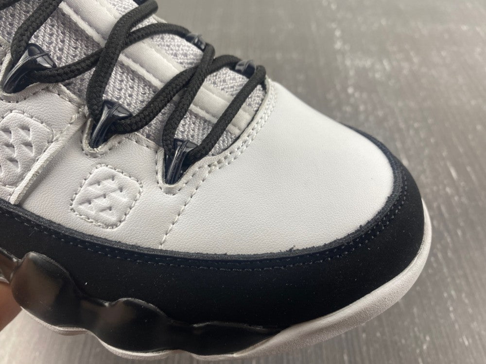 Sneakers, White Black Colorway, Lace Up Design, Casual Gift for Sneaker Fans