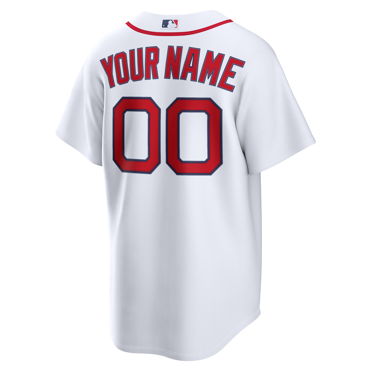 Boston Red Sox White Home Replica Custom Jersey