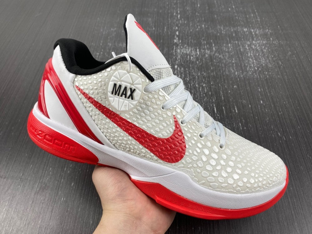 Low Top Sneakers, White Red Colorway, Lace Up Design, Casual Gift for Sneaker Fans