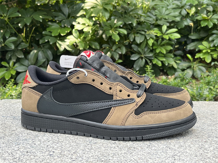 Low Top Sneakers, Black Brown Colorway, Lace Up Design, Casual Gift for Sneaker Fans
