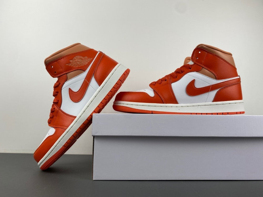 Mid Top Sneakers, White Colorway, Lace Up Design, Casual Gift for Sneaker Fans