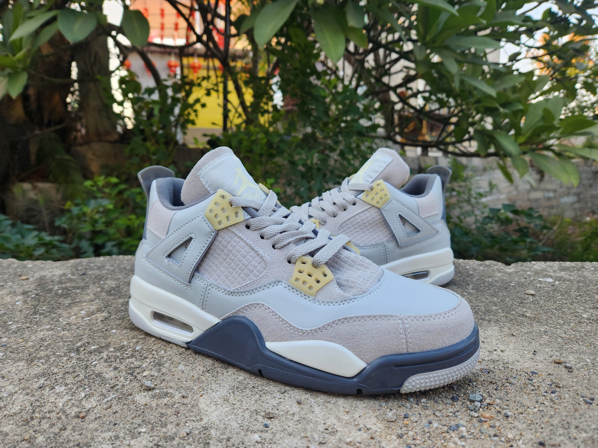 Sneakers, Gray Blue Colorway, Lace Up Design, Casual Gift for Sneaker Fans