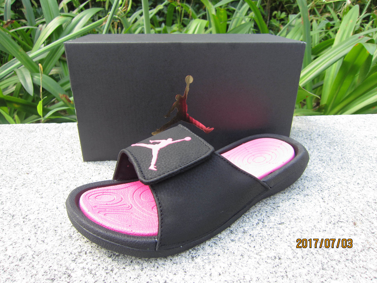 Slides, Black Pink Colorway, Slip On Design, Casual Gift for Shoe Lovers