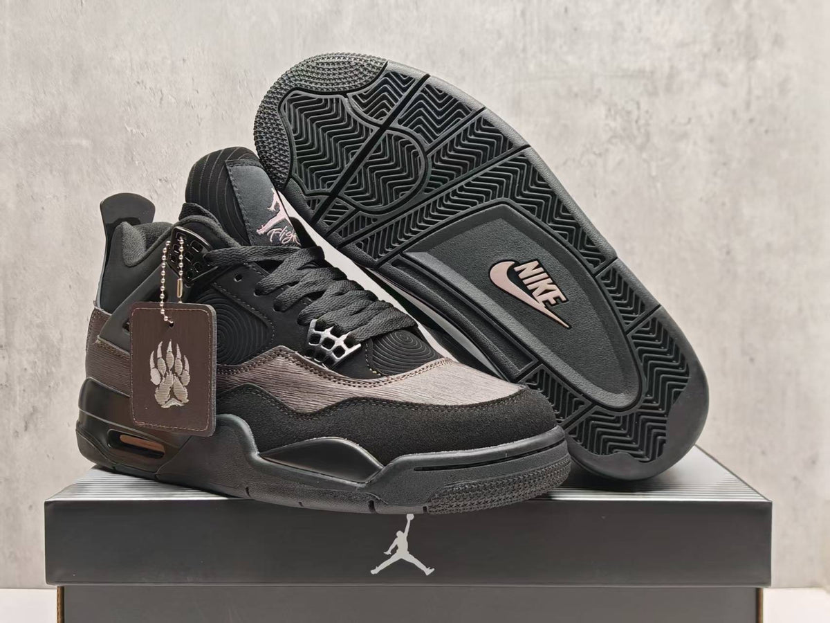 Mid Top Sneakers, Black Gray Colorway, Lace Up Design, Casual Gift for Sneaker Fans