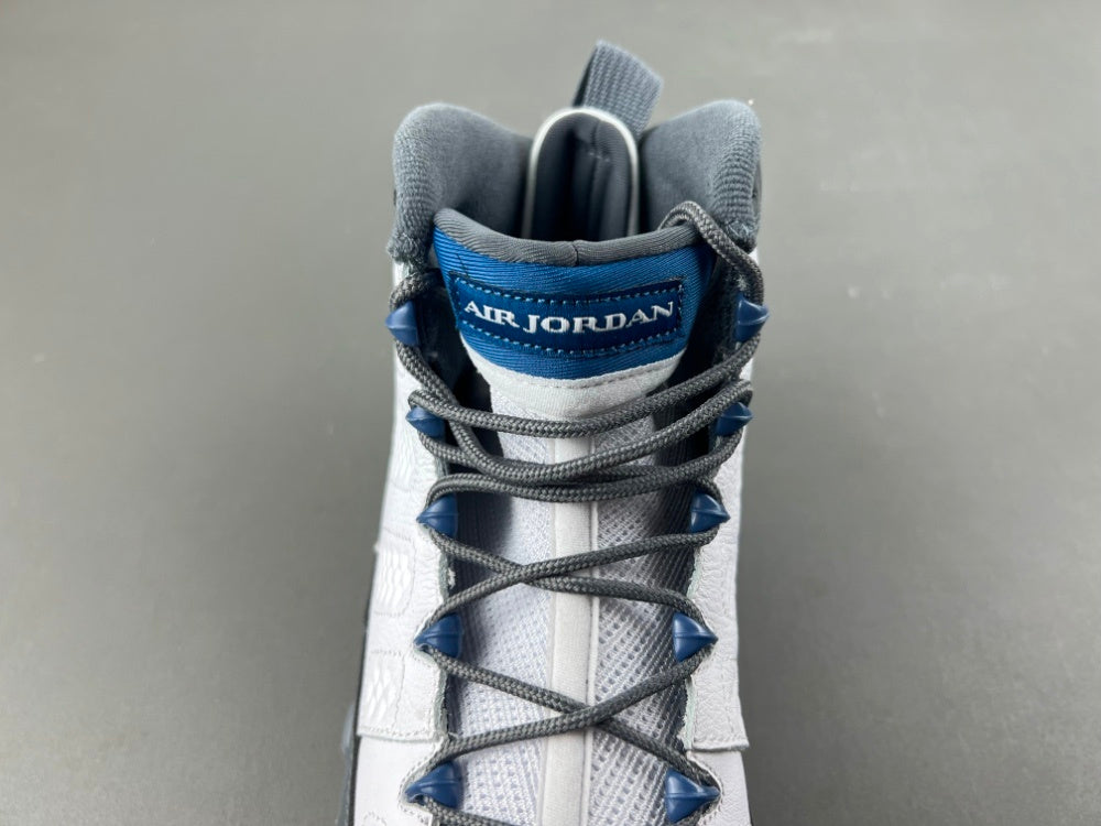 Low Top Sneakers, Blue White Gray Colorway, Lace Up Design, Casual Gift for Sneaker Fans