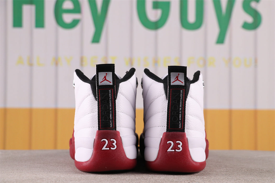 High Top Sneakers, White Red Colorway, Lace Up Design, Casual Gift for Sneaker Fans
