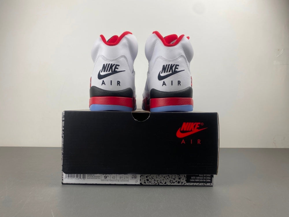 High Top Sneakers, White Black Red Colorway, Leather Footwear, Lace Up Design, Casual Gift for Sneaker Fans
