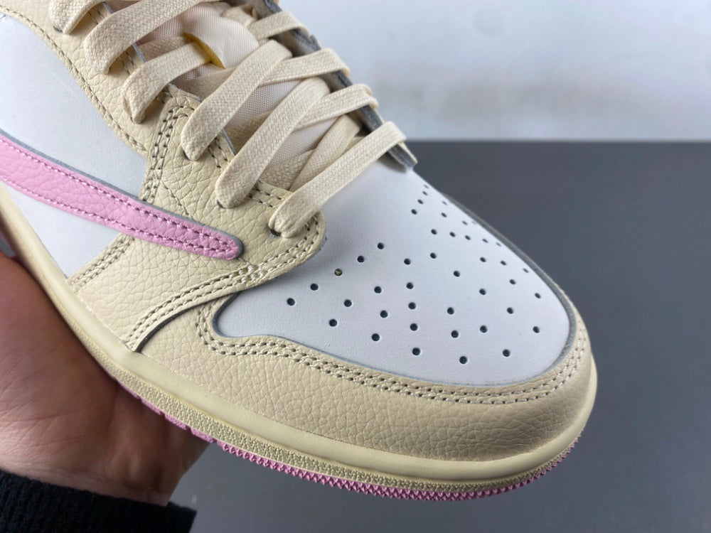 Low Top Sneakers, Pink Colorway, Reverse Hook Design, Lace Up Design, Casual Gift for Sneaker Fans