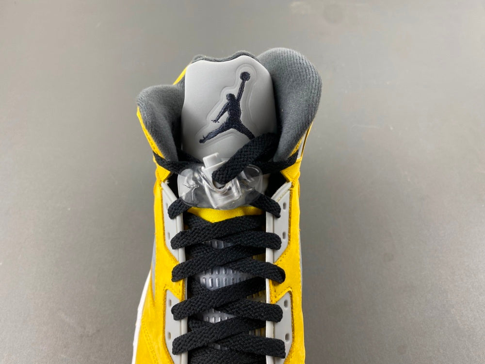 High Top Sneakers, Yellow Colorway, Lace Up Design, Casual Gift for Sneaker Fans