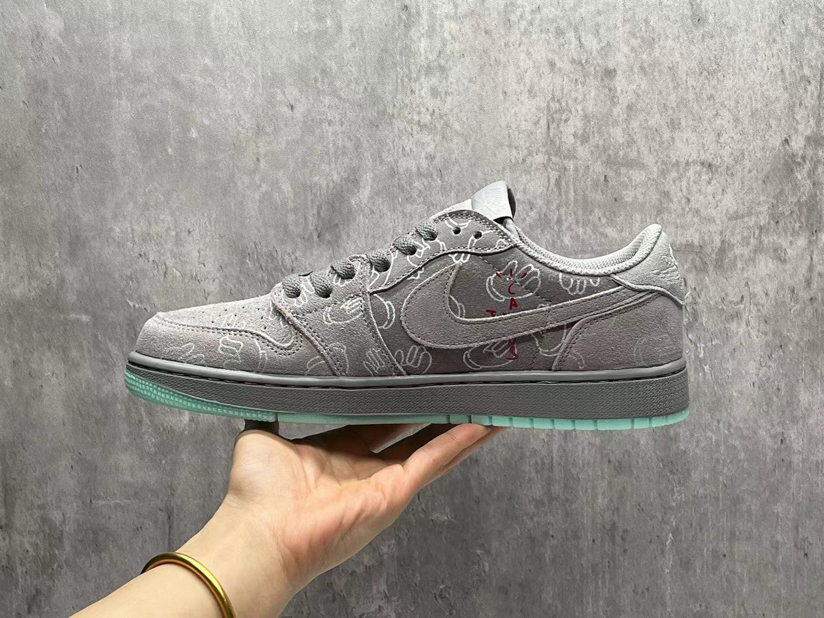 Low Top Sneakers, Gray Colorway, Reverse Hook Design, Lace Up Design, Casual Gift for Sneaker Fans