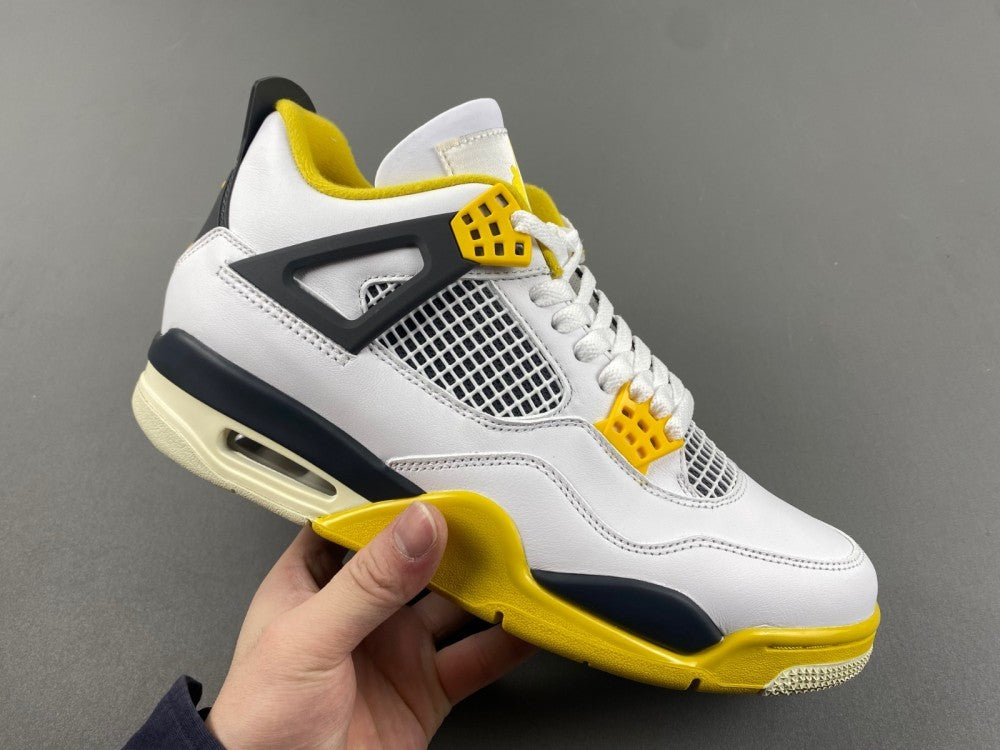 Low Top Sneakers, White Black Yellow Colorway, Lace Up Design, Casual Gift for Sneaker Fans
