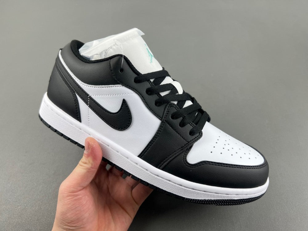 Low Top Sneakers, White Black Colorway, Lace Up Design, Casual Gift for Sneaker Fans