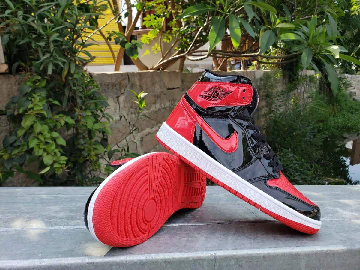 Sneakers, Black Red Colorway, Lace Up Design, Casual Gift for Sneaker Fans