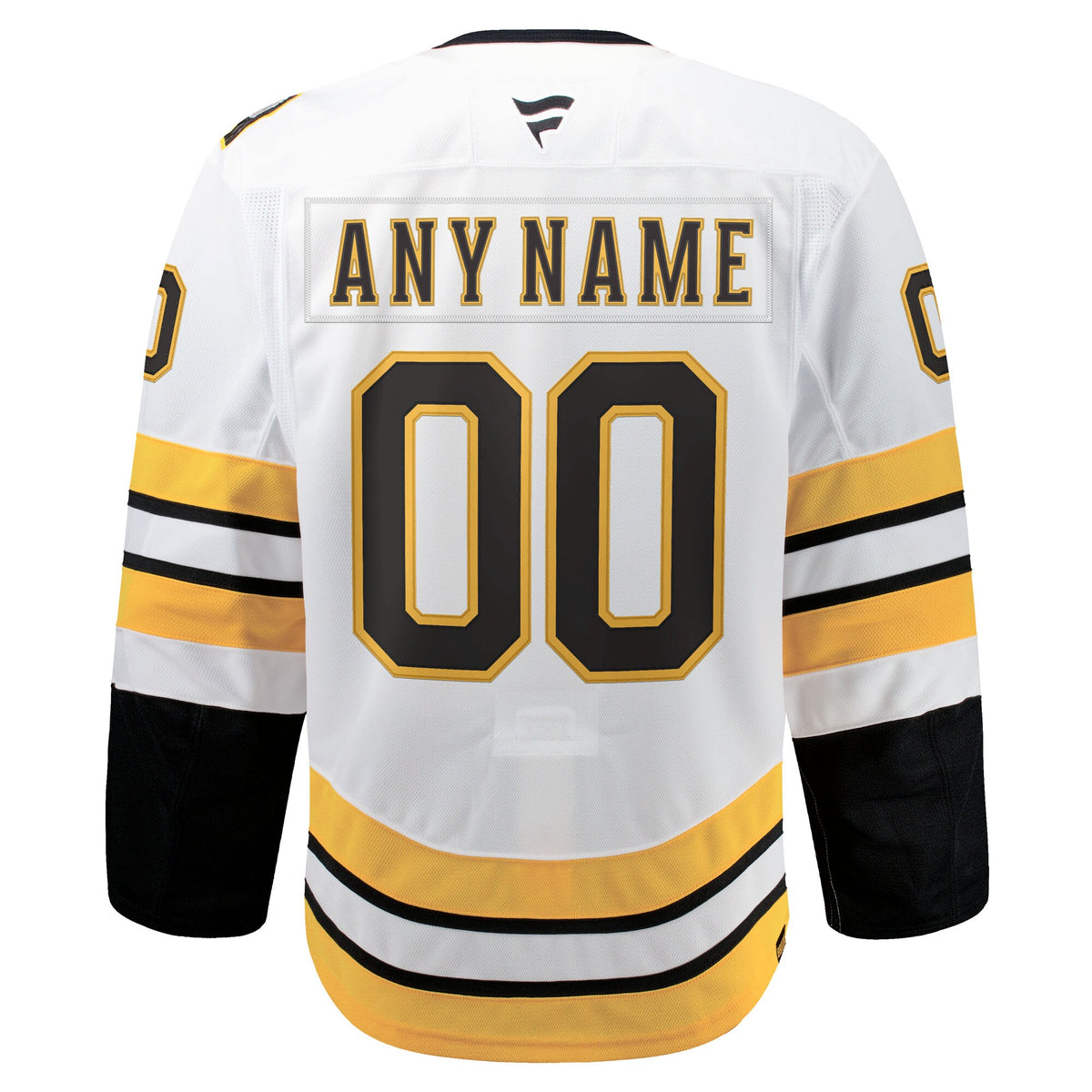 Boston Bruins Fanatics White Away Authentic Pro Custom Jersey