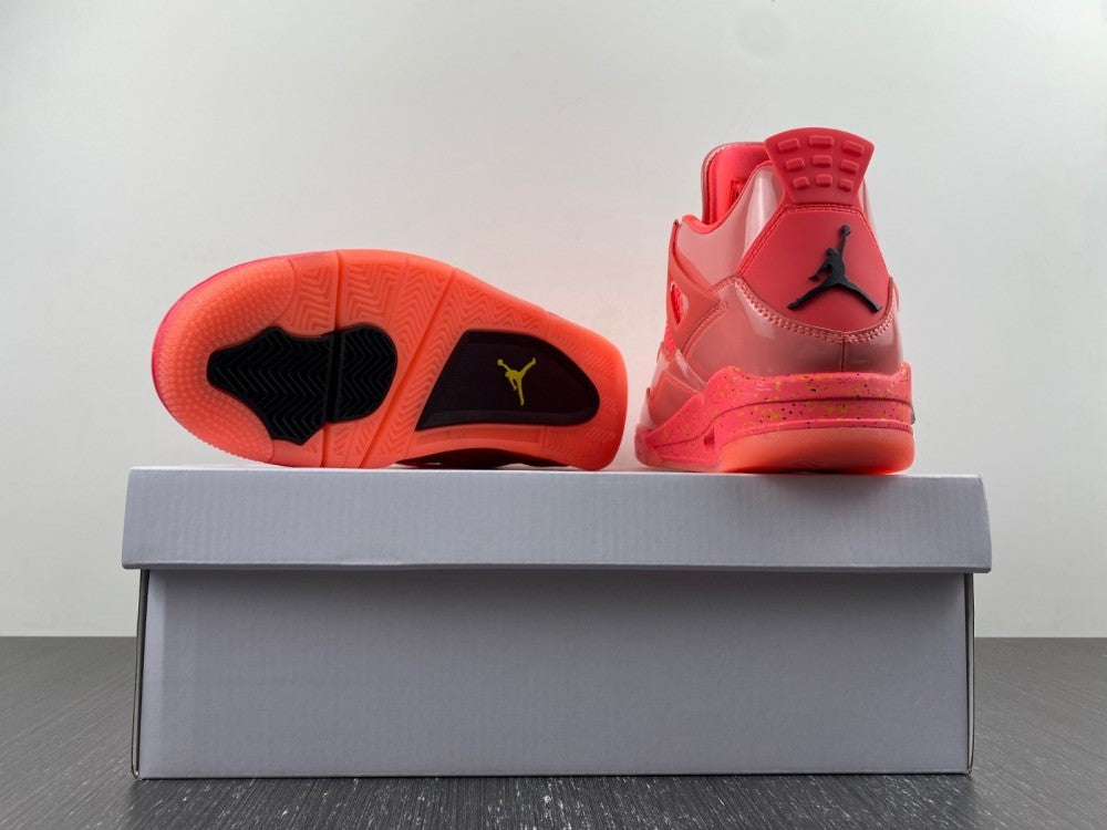 Sneakers, Pink Colorway, Patent Leather Footwear, Lace Up Design, Casual Gift for Sneaker Fans