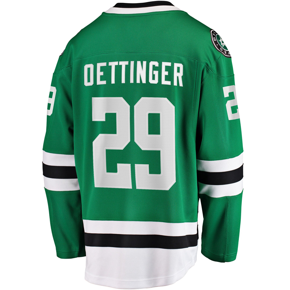 Dallas Stars Jake Oettinger Fanatics Kelly Green Home Breakaway Player Jersey