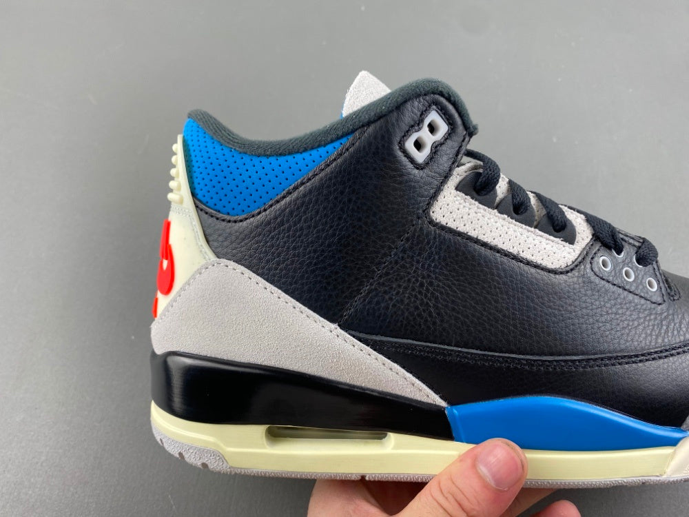 Low Top Sneakers, Blue Black Red Gray Colorway, Lace Up Design, Casual Gift for Sneaker Fans