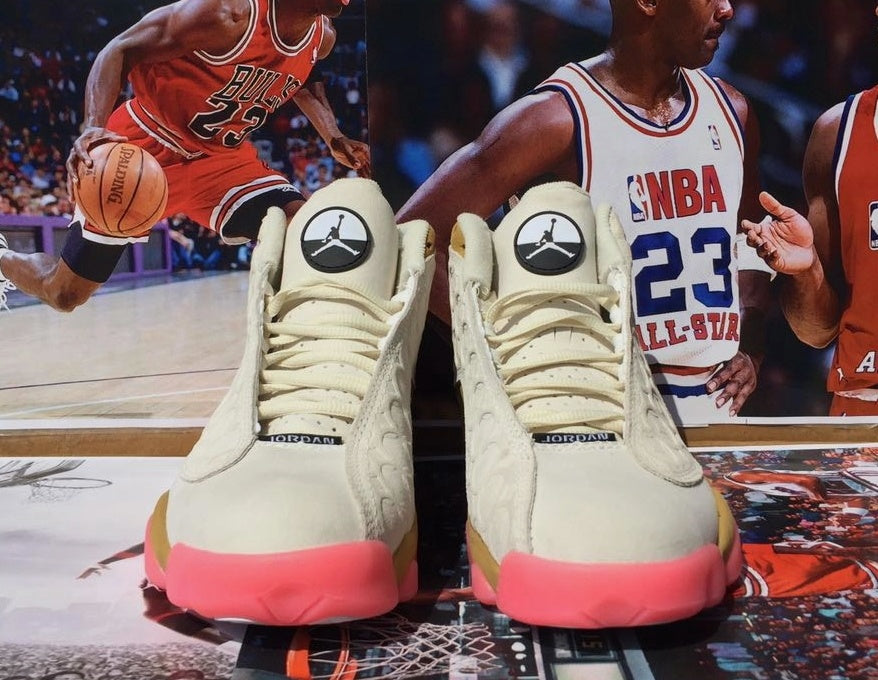 Sneakers, Off White Gold Colorway, Casual Gift for Sneaker Fans