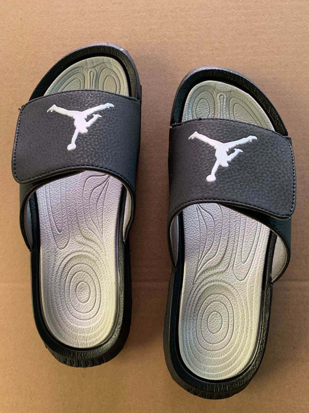 Slides, Black Gray Colorway, Slip On Design, Casual Gift for Shoe Lovers
