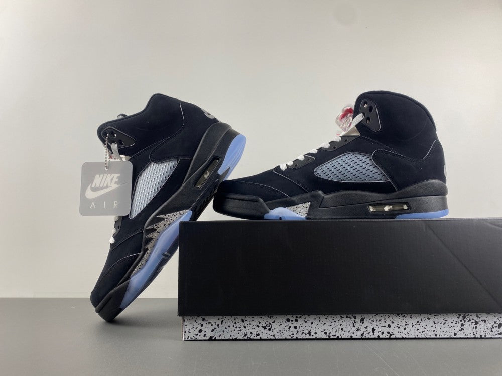 High Top Sneakers, Black Silver Colorway, Leather Footwear, Lace Up Design, Casual Gift for Sneaker Fans