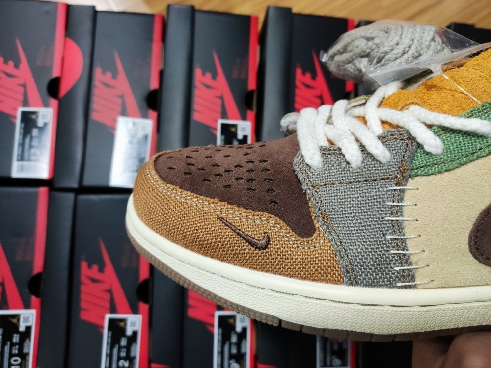 Retro Low Top Sneakers, Brown Colorway, Lace Up Design, Casual Gift for Sneaker Fans
