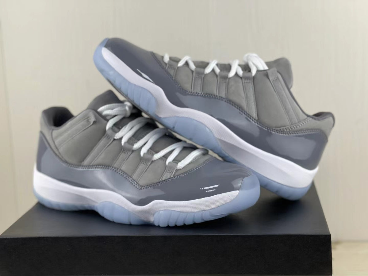 Low Top Sneakers, Gray Colorway, Lace Up Design, Casual Gift for Sneaker Fans