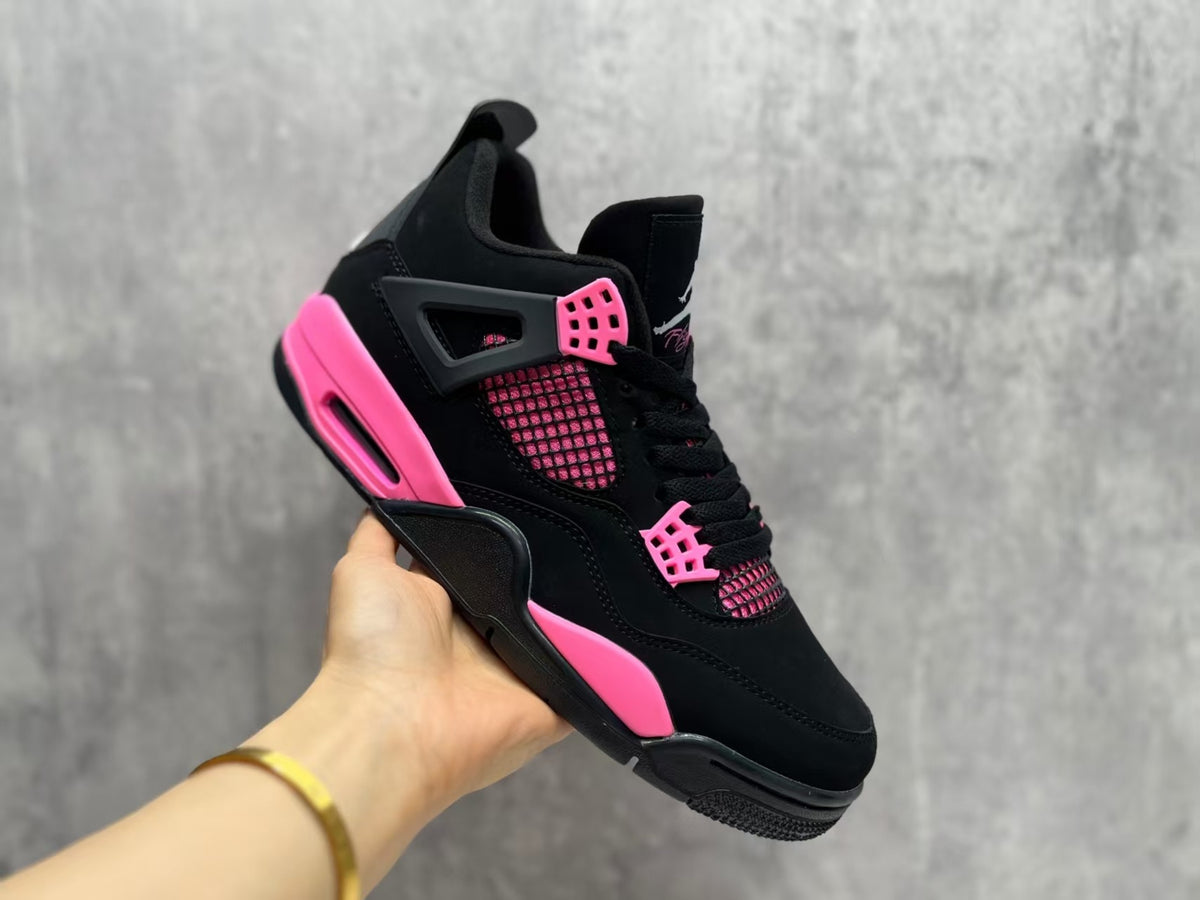 Mid Top Sneakers, Pink Colorway, Lace Up Design, Casual Gift for Sneaker Fans