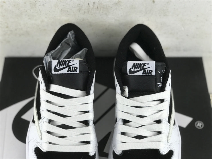 Low Top Sneakers, White Black Colorway, Reverse Hook Design, Lace Up Design, Casual Gift for Sneaker Fans
