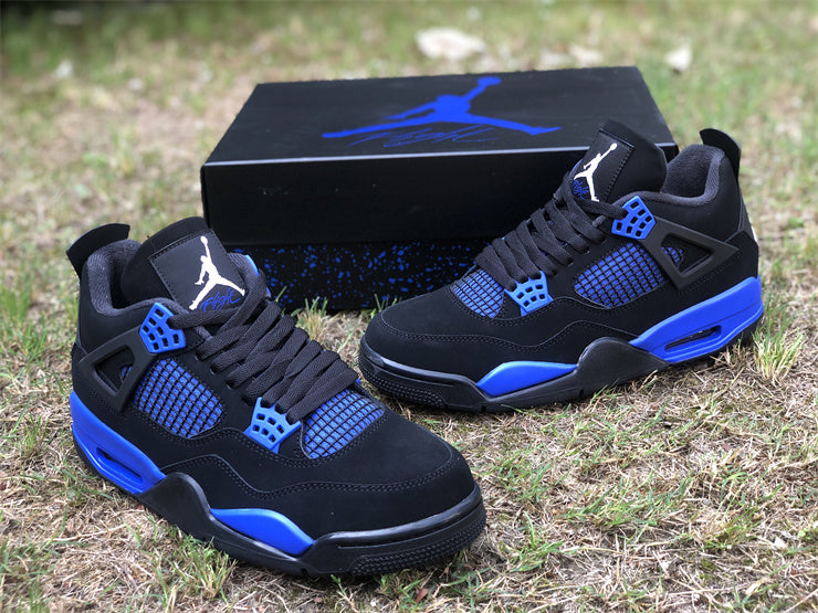 Sneakers, Blue Black Colorway, Lace Up Design, Casual Gift for Sneaker Fans