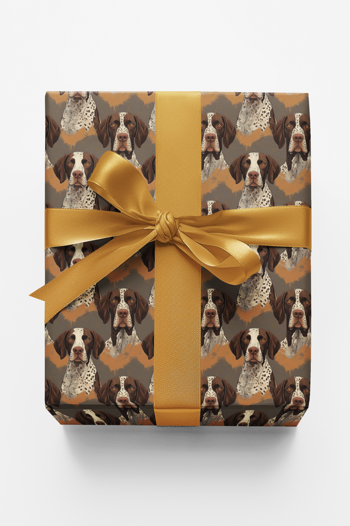GSP Dog Gift Wrap, German Shorthaired Pointer Wrapping Paper, Hunting Dog Christmas Wrapping Paper, Dog Lover Holiday Gift Wr