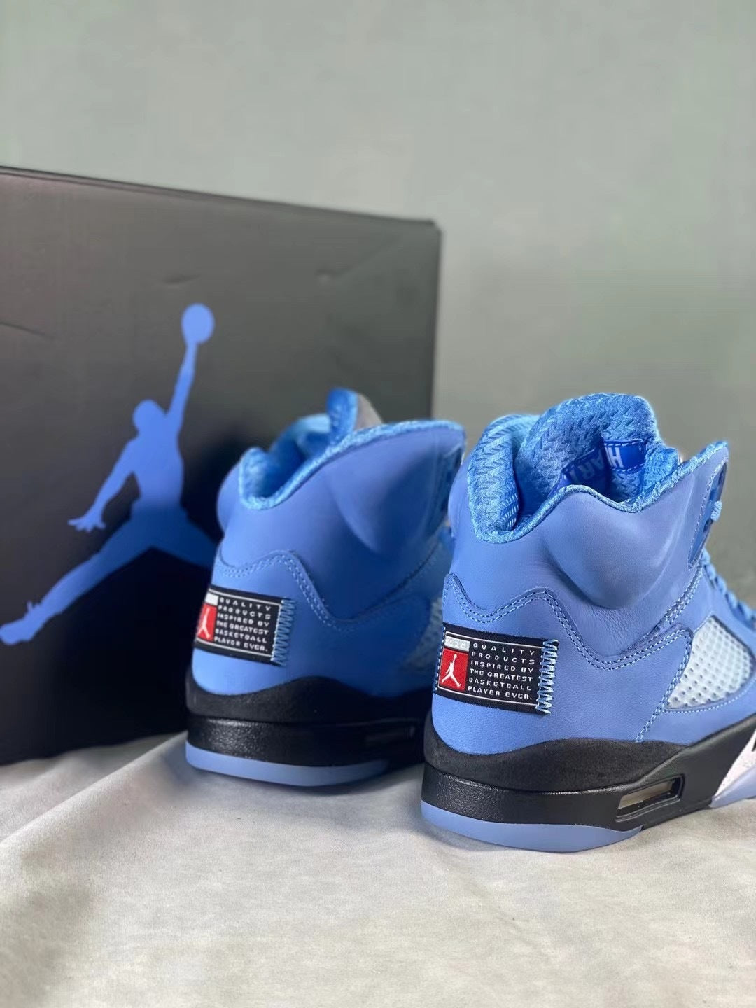 Sneakers, Blue Colorway, Lace Up Design, Casual Gift for Sneaker Fans