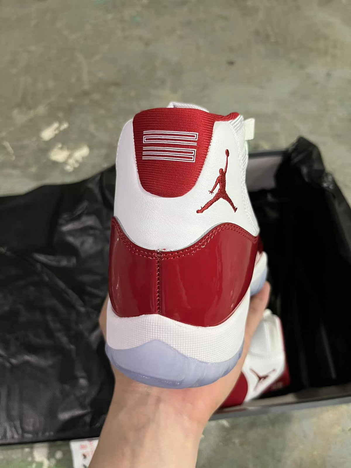 Sneakers, White Red Colorway, Lace Up Design, Casual Gift for Sneaker Fans
