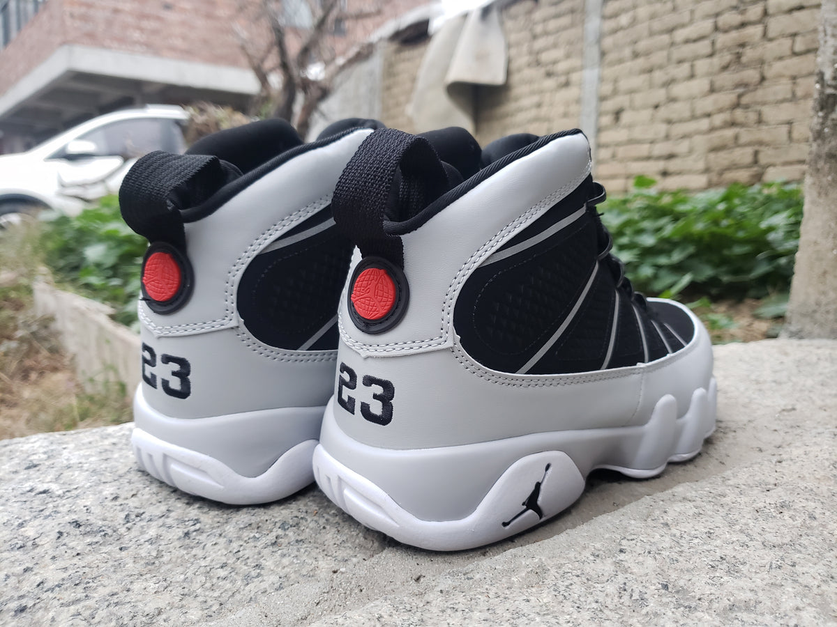 Sneakers, Black Gray Silver Colorway, Lace Up Design, Casual Gift for Sneaker Fans